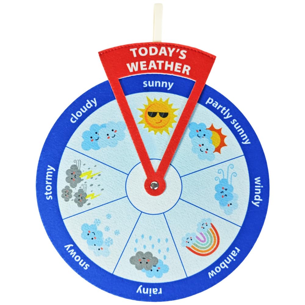 Feelings and Weather Wheel for Kids