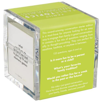 Family Conversation Cards Connection Game