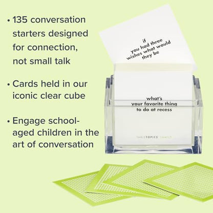 Family Conversation Cards Connection Game