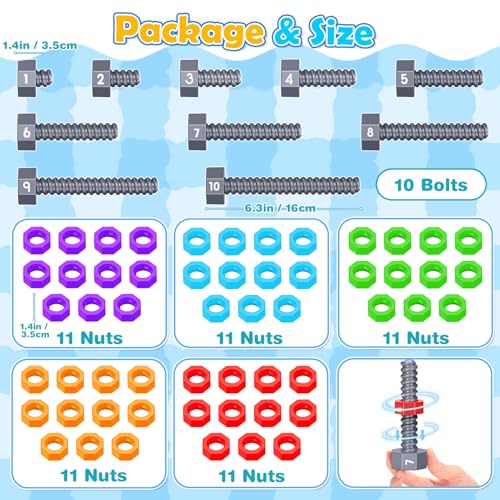 Montessori Counting & Stacking Learning Toy