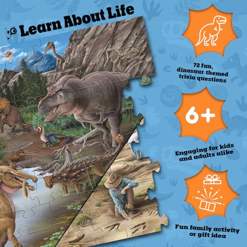 Trivia Floor Puzzle Learning Game for Kids