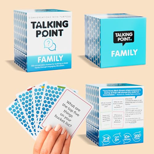 Family Conversation Cards Question Game