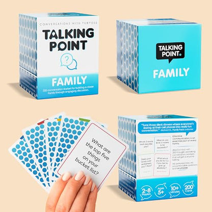 Family Conversation Cards Question Game