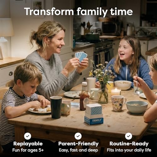 Family Conversation Cards Question Game