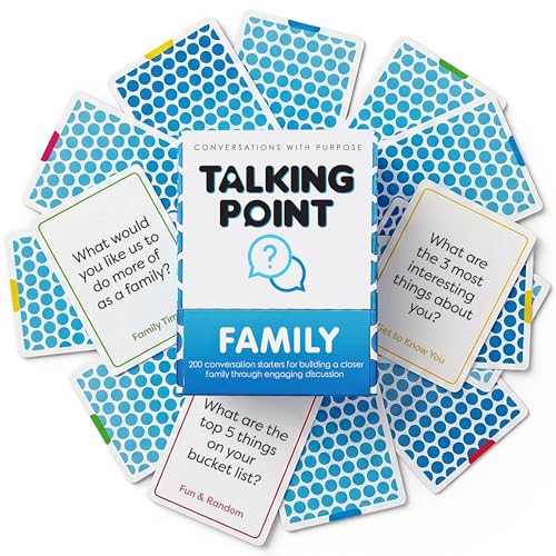 Family Conversation Cards Question Game