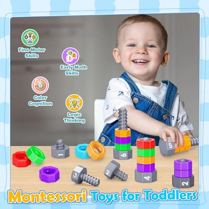 Montessori Counting & Stacking Learning Toy