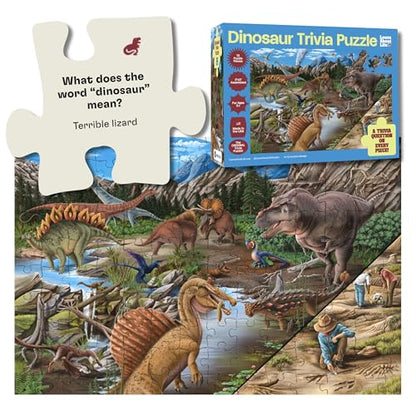 Trivia Floor Puzzle Learning Game for Kids