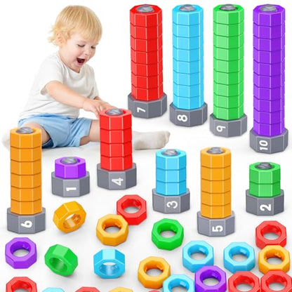 Montessori Counting & Stacking Learning Toy