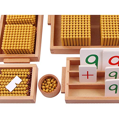 Montessori Golden Beads Decimal Math Set