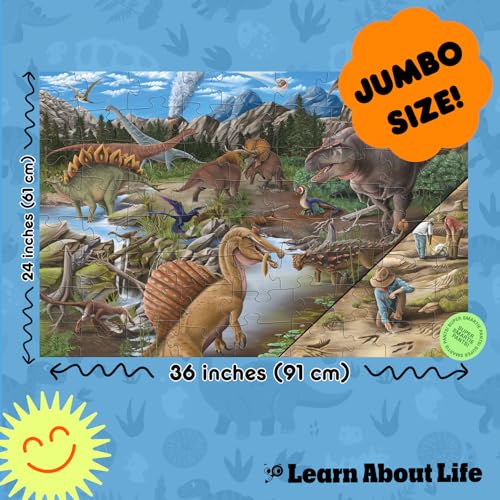 Trivia Floor Puzzle Learning Game for Kids