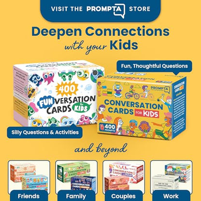 Silly Conversation Cards Kids Family Game