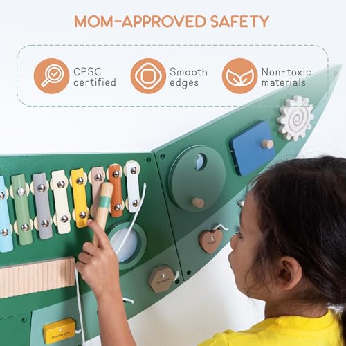 Dinosaur Activity Wall Sensory Board