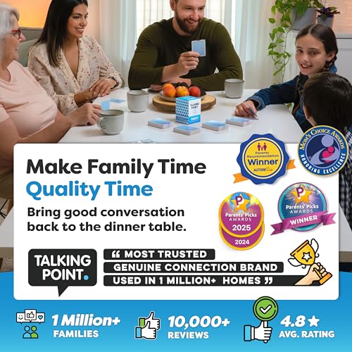 Family Conversation Cards Question Game