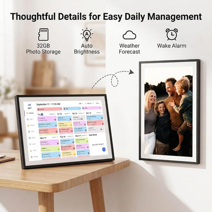 Digital Calendar Planner Display