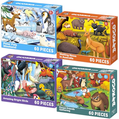 Kids Jigsaw Puzzles 60 Piece Set