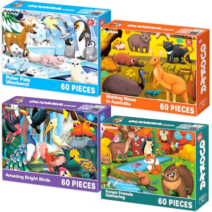 Kids Jigsaw Puzzles 60 Piece Set