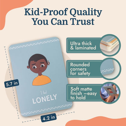 Bilingual Emotion Flashcards for Kids