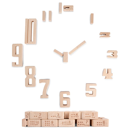 Wooden Number Building Blocks 1-10