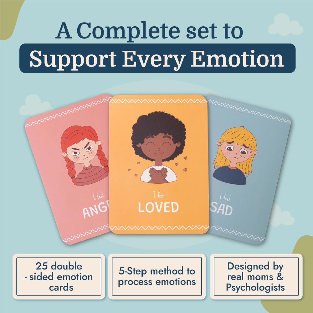Bilingual Emotion Flashcards for Kids
