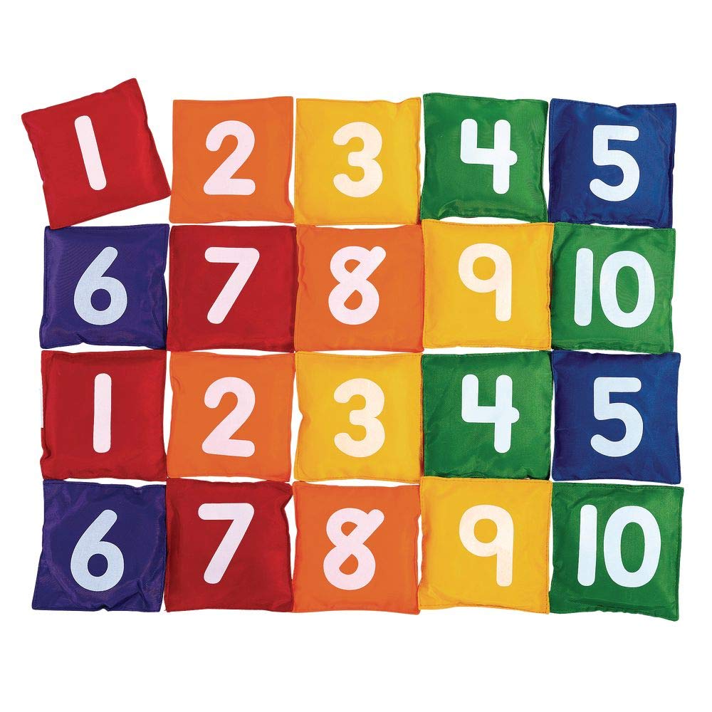 Excellerations Numbers and Letters Bean Bag - Set of 46