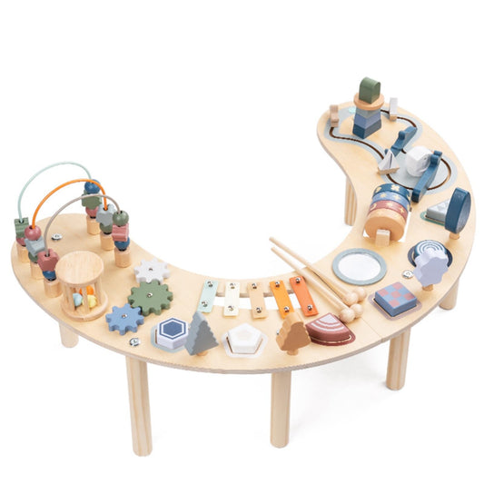 Montessori Activity Table Busy Board Toy