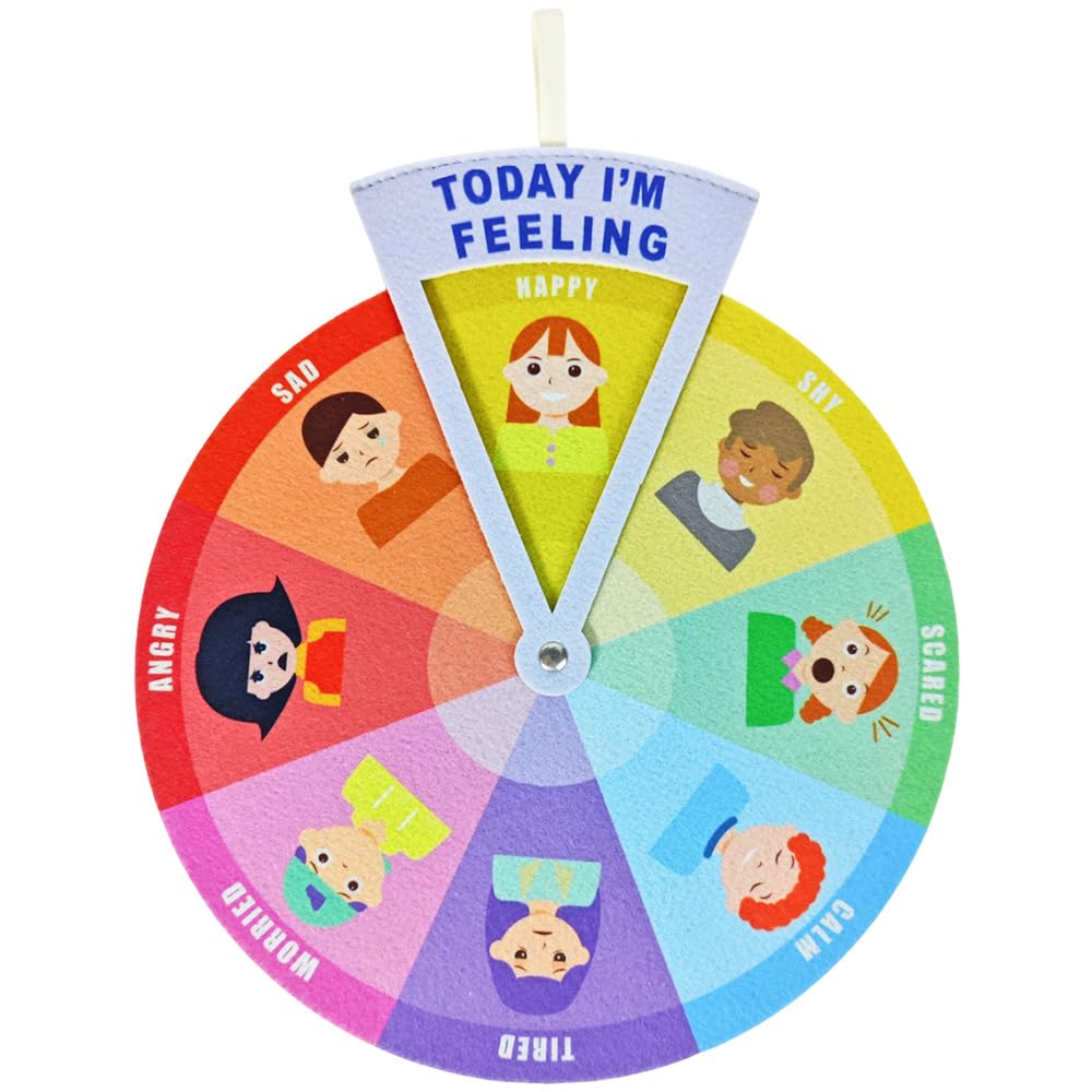 Feelings and Weather Wheel for Kids