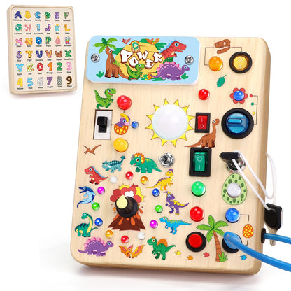 Montessori Busy Board Sensory Learning Toy