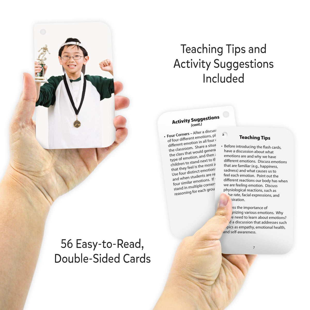 Kids' Emotions & Feelings Learning Flash Cards