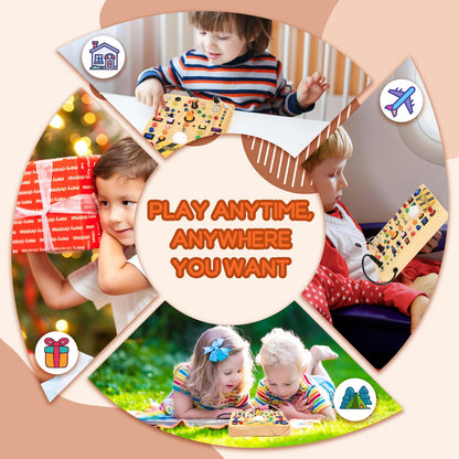 LED Light Switch Busy Board Montessori Toy