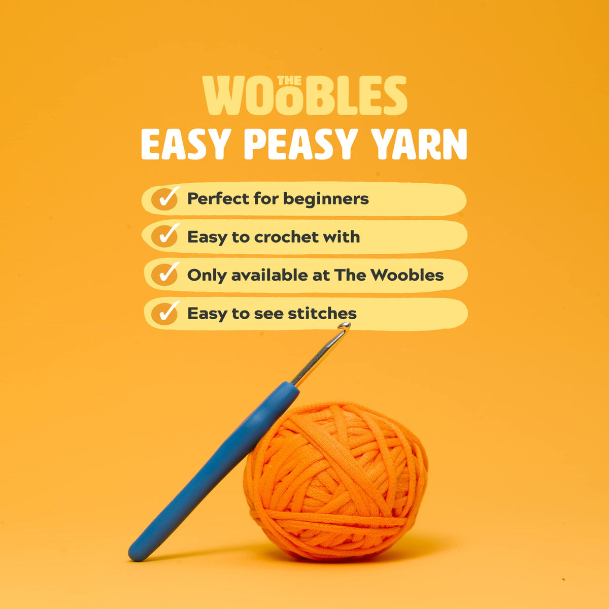The Woobles Crochet Kit for Beginners