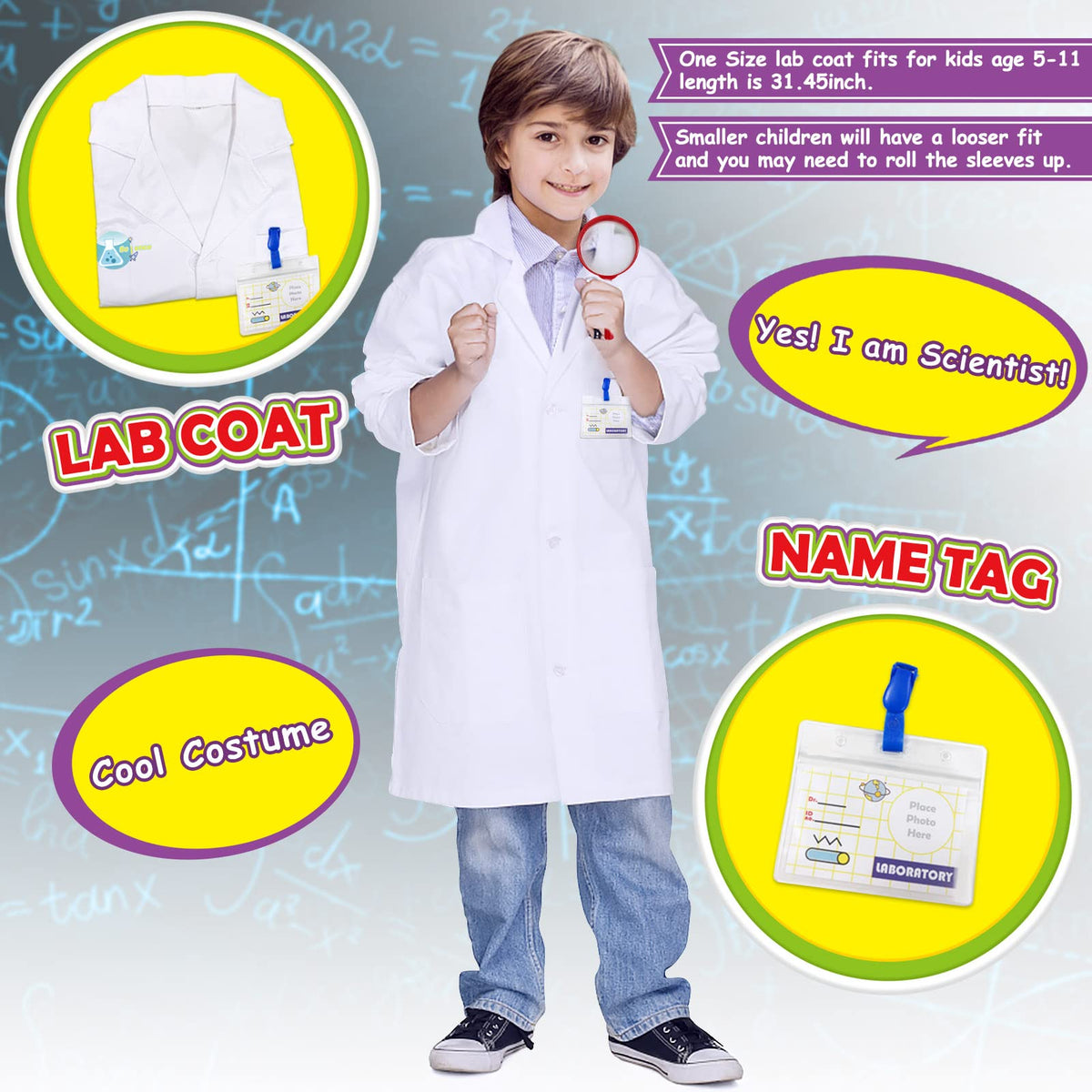 UNGLINGA Experiments Science Kit for Kids