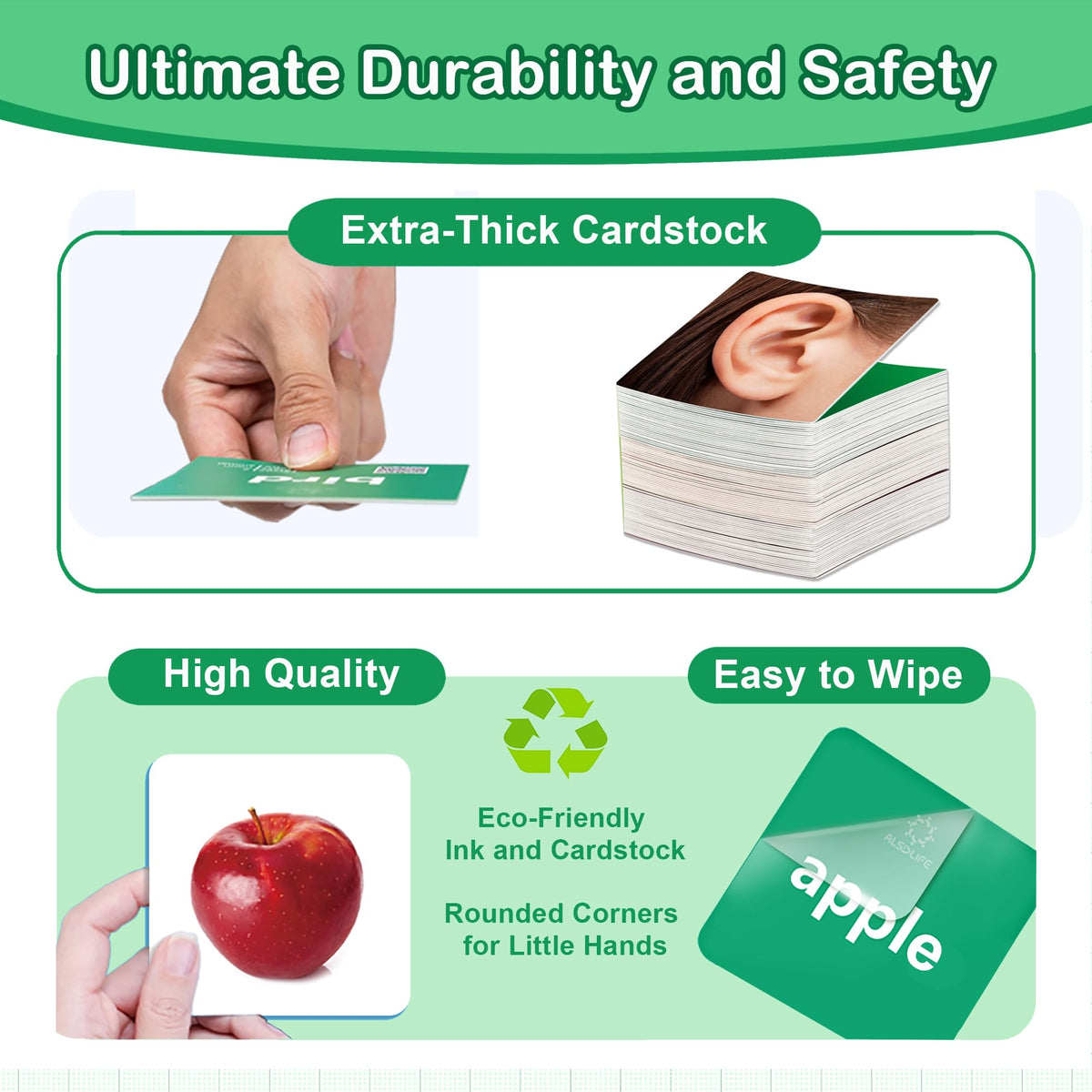 First Words Noun Flash Cards Learning Set