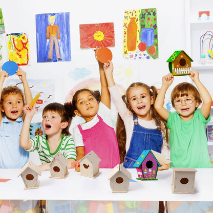 Kids DIY Wooden Birdhouse Craft Kit