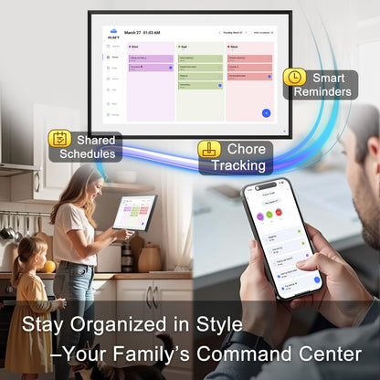 Digital Calendar Smart Chore Planner Display