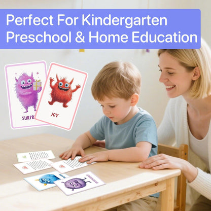 Monster Feelings Emotion Flash Cards