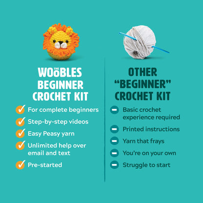 The Woobles Crochet Kit for Beginners