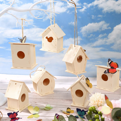 Kids DIY Wooden Birdhouse Craft Kit