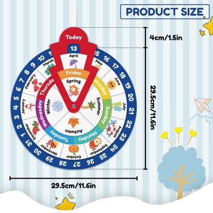 Feelings and Weather Wheel for Kids