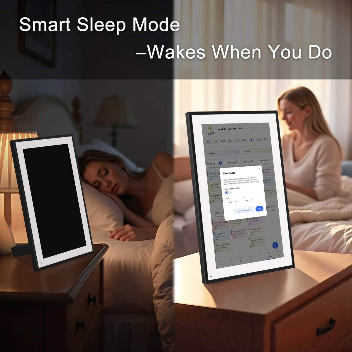 Digital Calendar Smart Chore Planner Display
