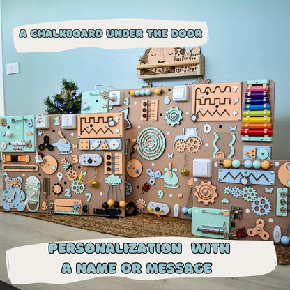Toddler Busy Board Sensory Activity Toy