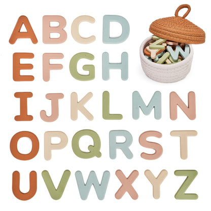 JoyCat Silicone Alphabet Magnetic Letters