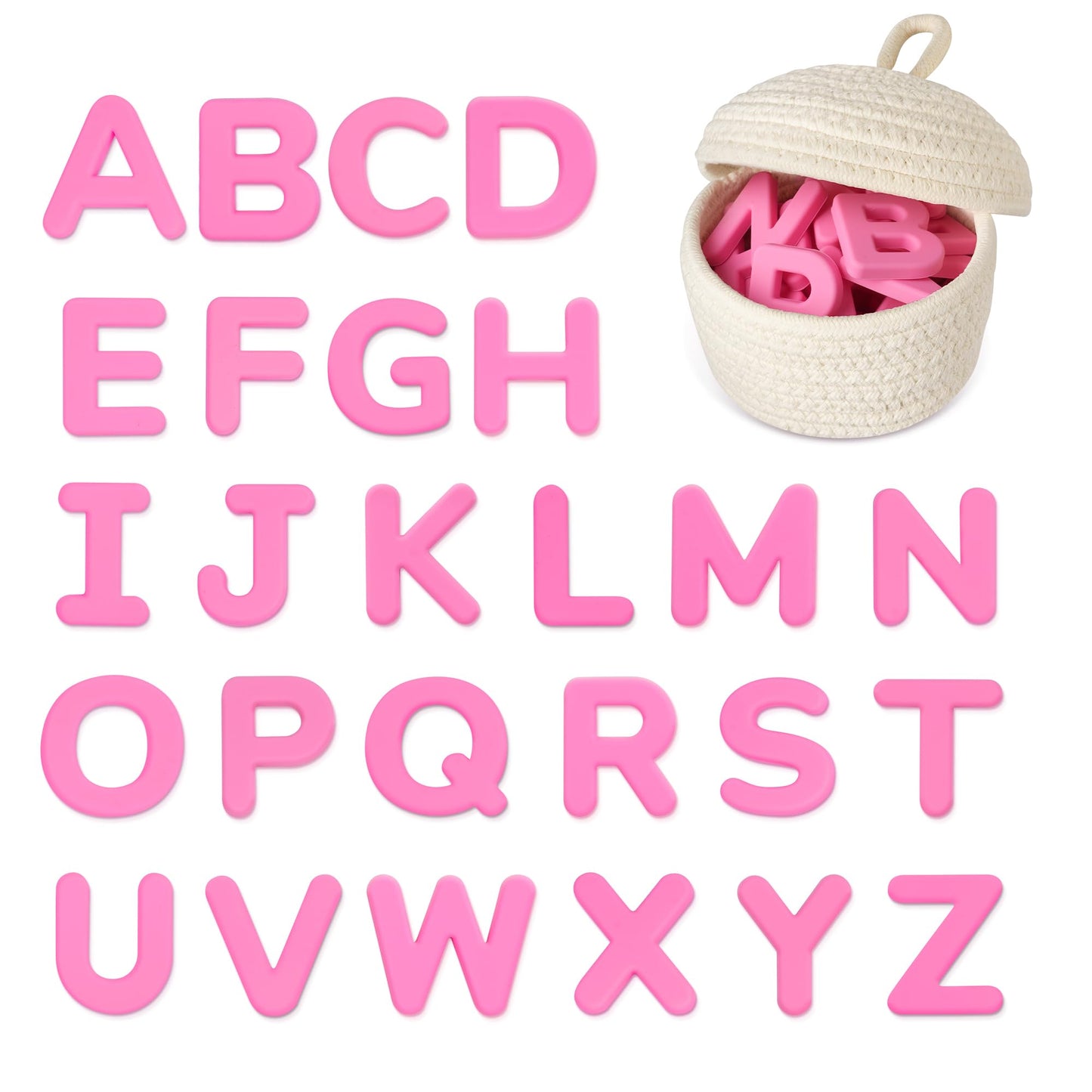 JoyCat Silicone Alphabet Magnetic Letters