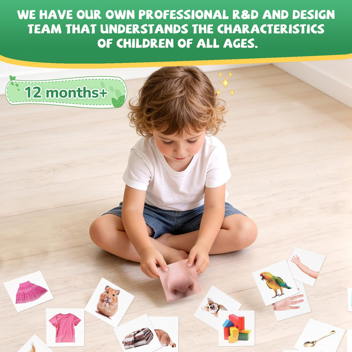 First Words Noun Flash Cards Learning Set