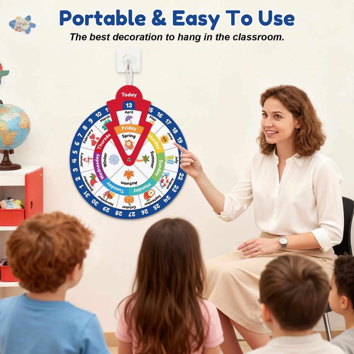 Feelings and Weather Wheel for Kids