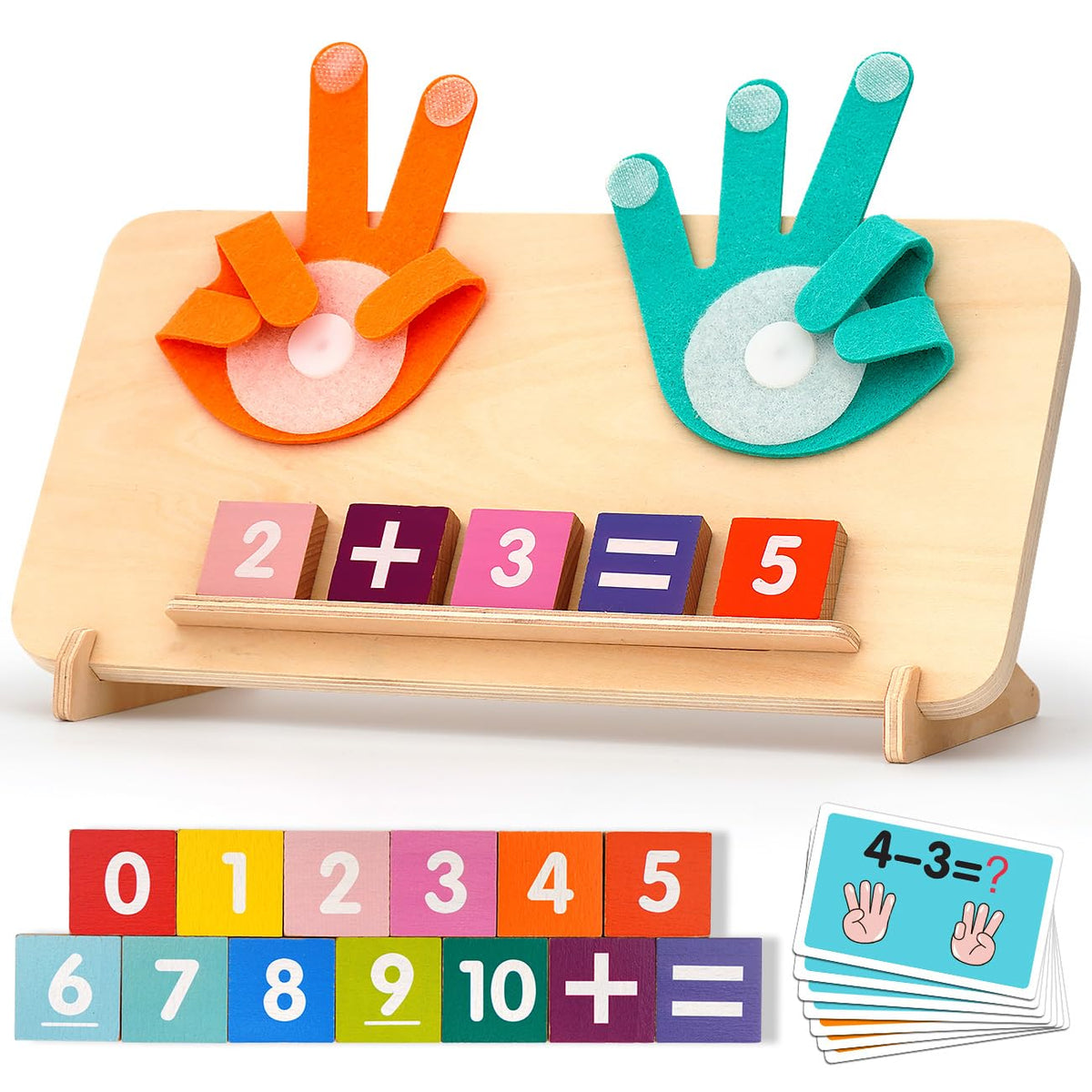 Preschool Math Counting Blocks Learning Toy