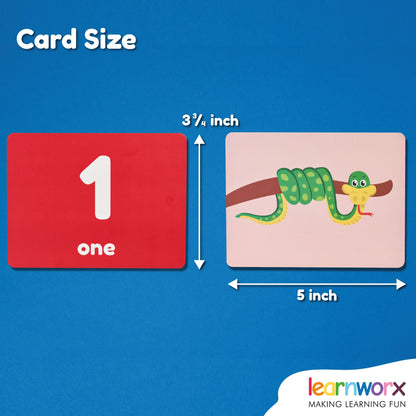 Number Flash Cards Counting Learning Toy