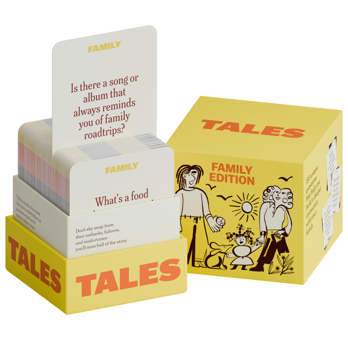 Conversation Cards Family Connection Game