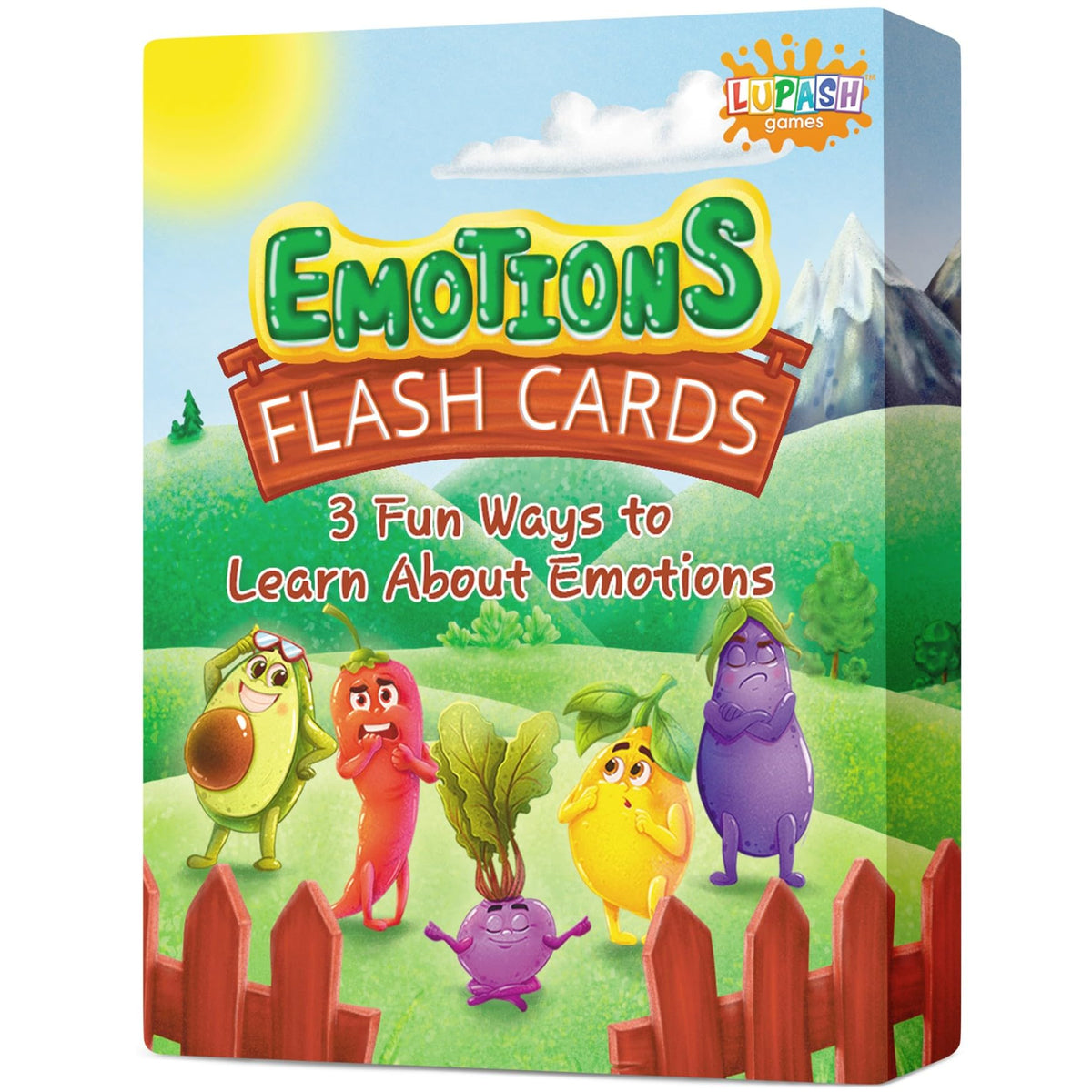 Kids Emotion Cards Feelings Learning Deck