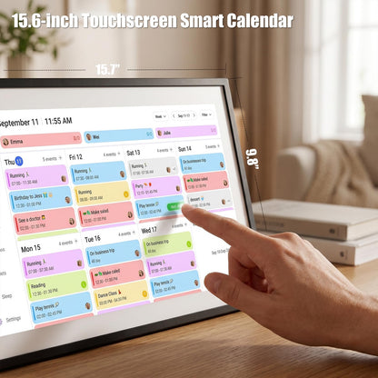Digital Calendar Planner Display