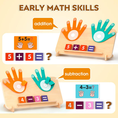 Preschool Math Counting Blocks Learning Toy
